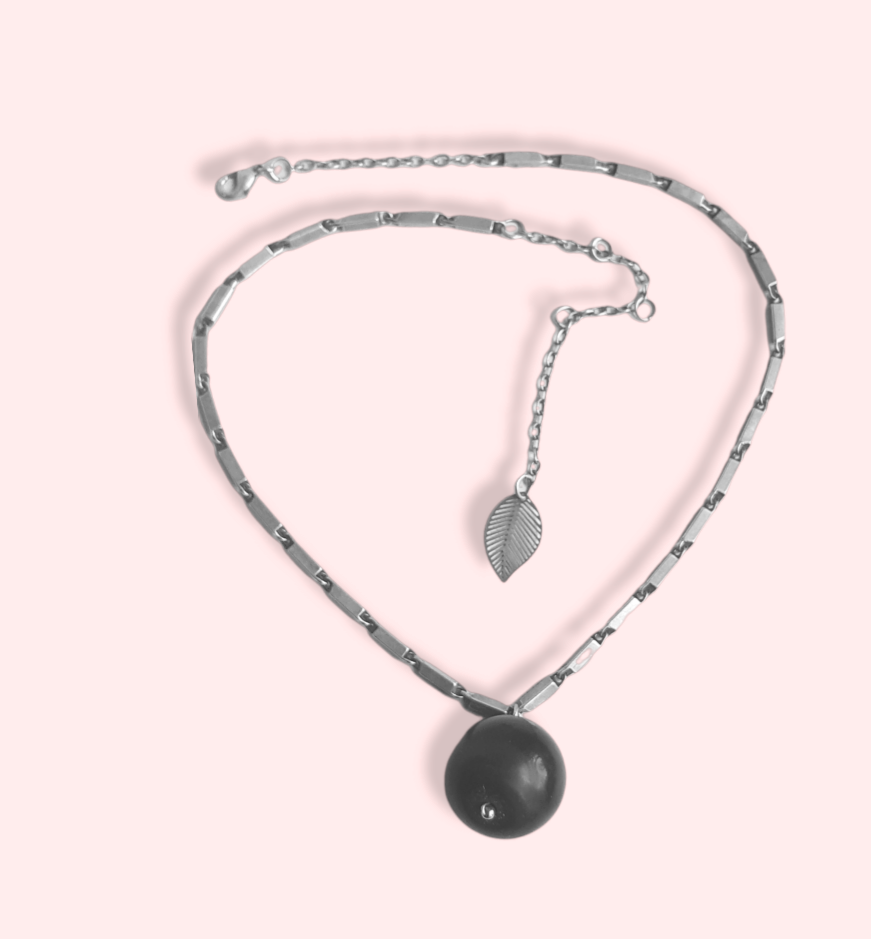 Miniature : Collier sautoir BLACKWOOD Boule de bois esprit Chakras
