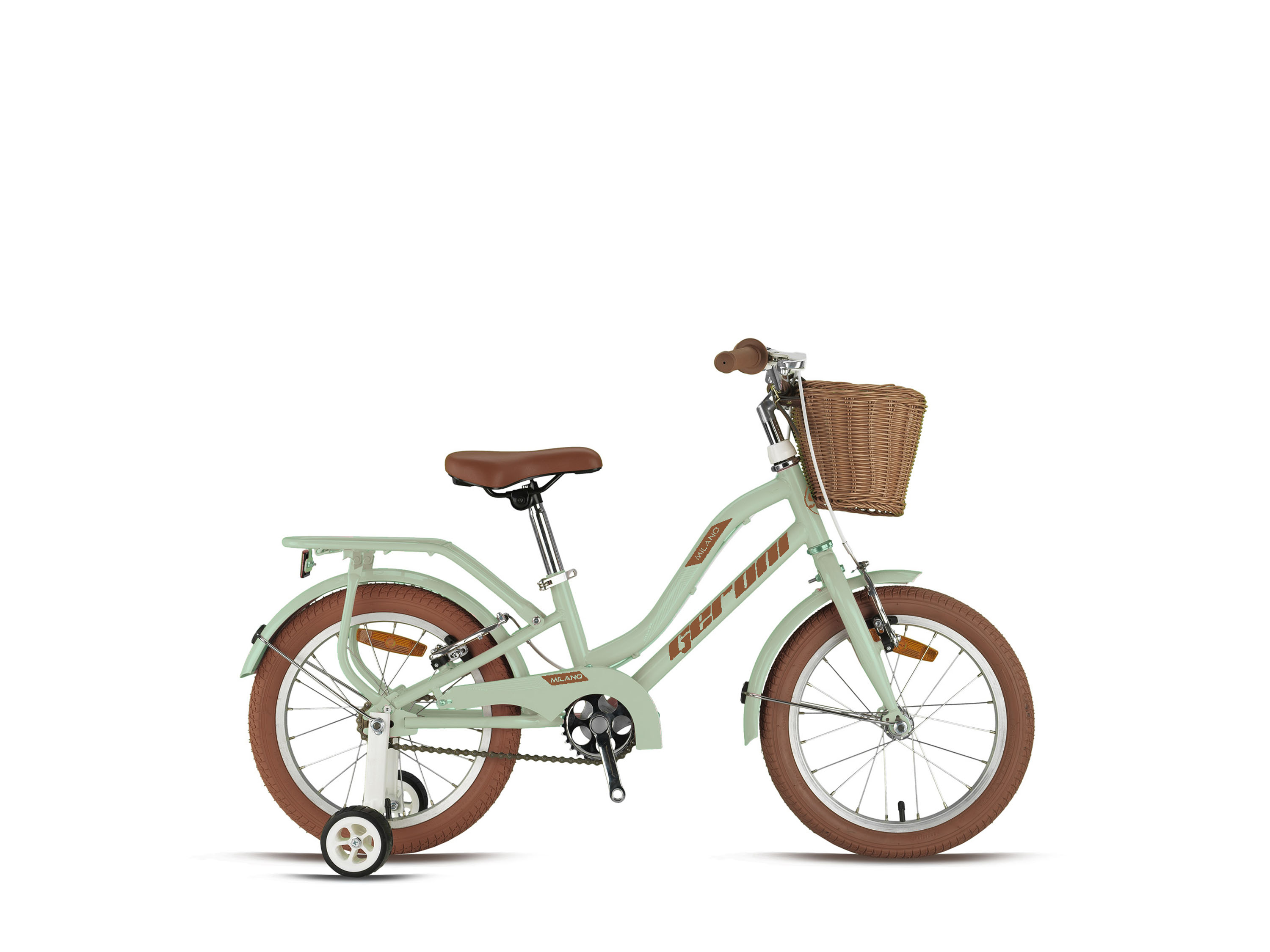 MBM Milano 16 kinderfiets, groen