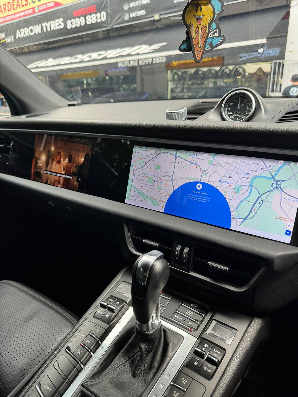 Thumbnail: Porsche Macan Panamera Dual Screen Android ATC Headunit