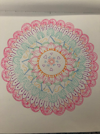 Mandala by Evie Sanchez