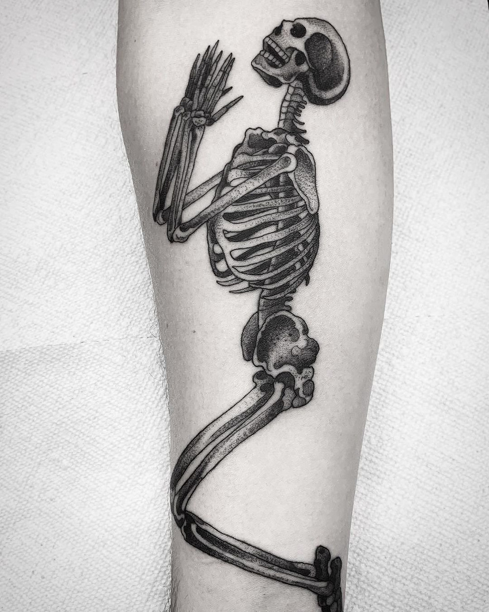 Skeletons need skincare, too.