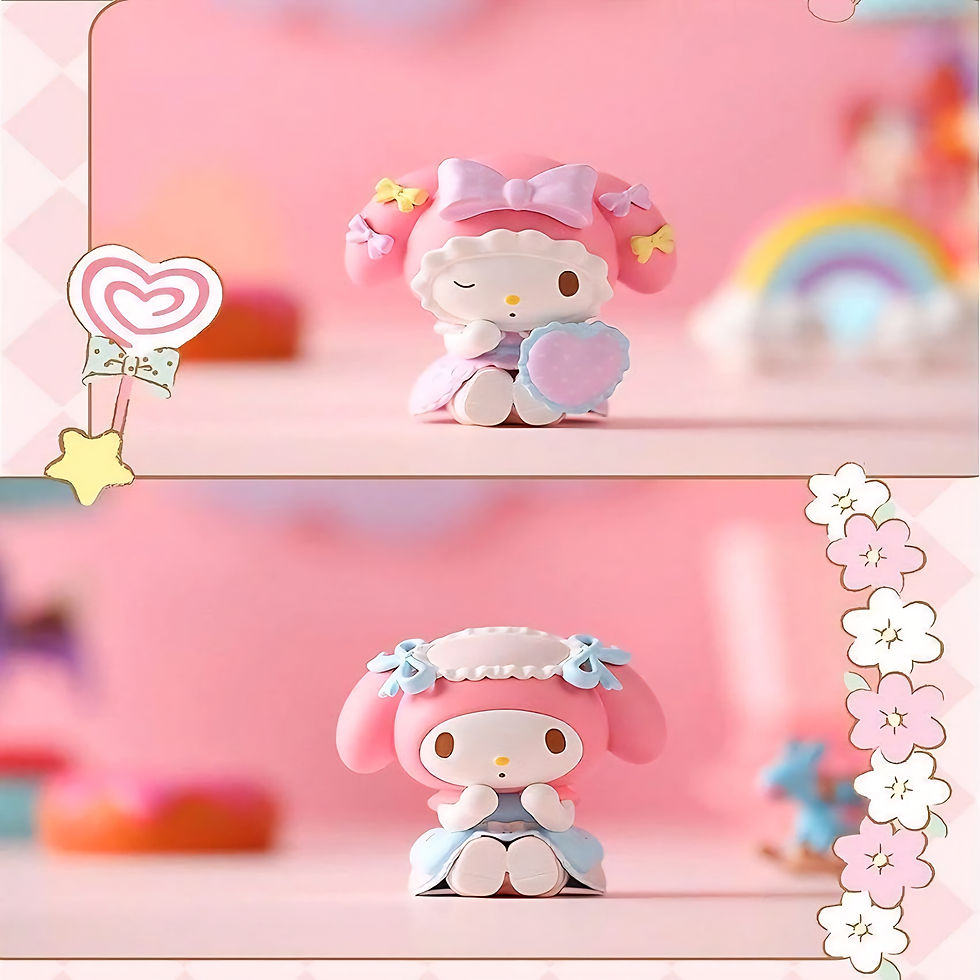 Thumbnail: CLEARANCE Melody Figurines Forest Tea party Series