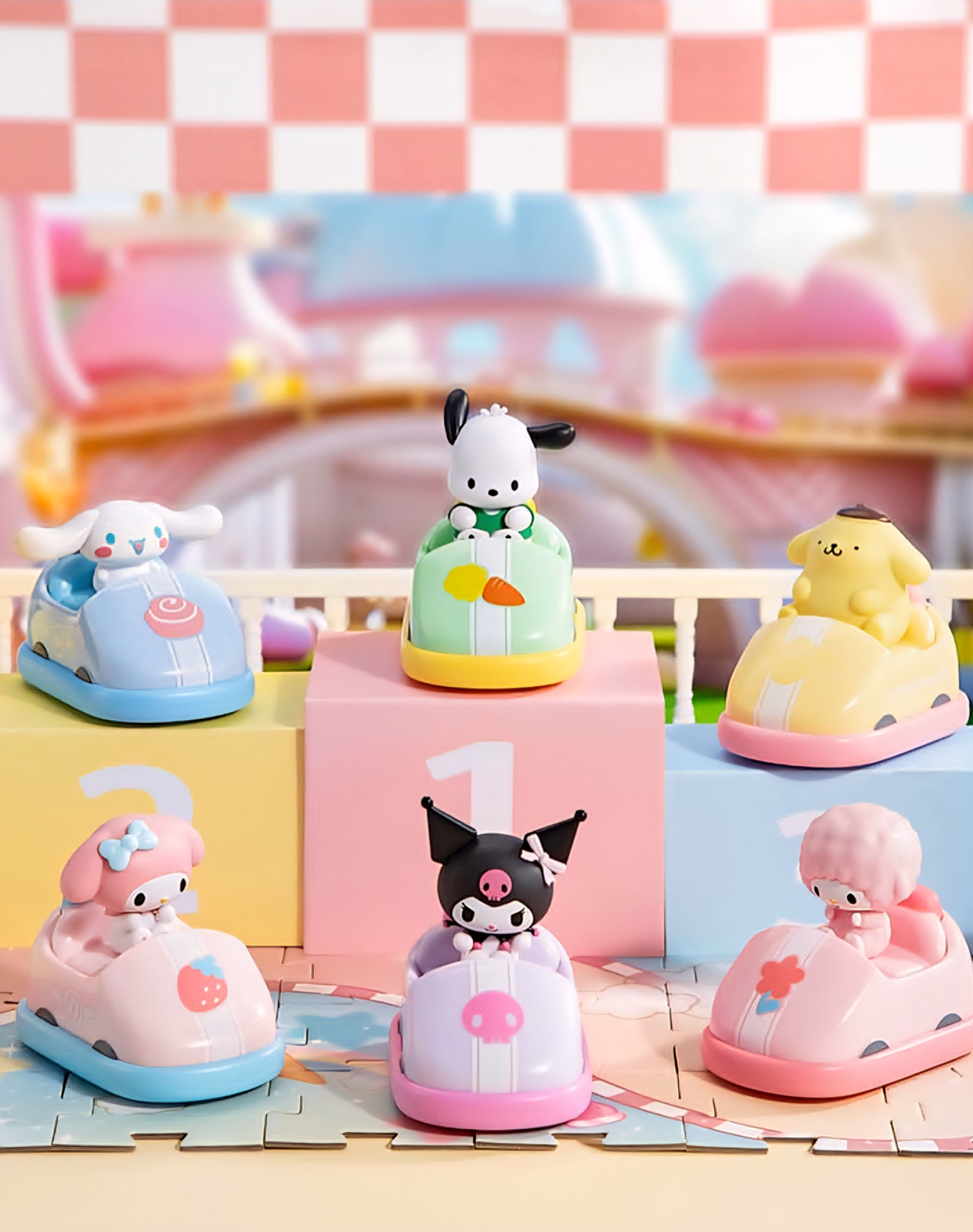 CLEARANCE Sanrio Racing Series Figurines