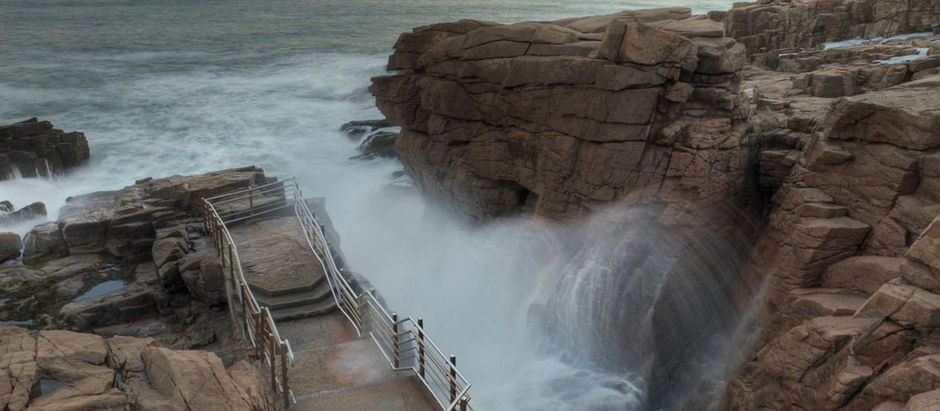 Thunder Hole in Acadia National Park