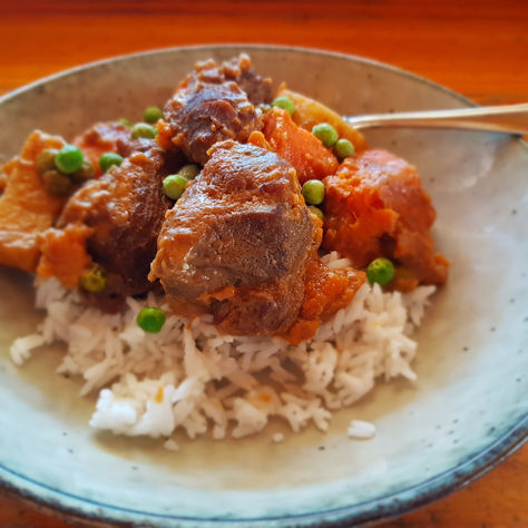 Massaman Lamb Curry (and Banoffee Pie)