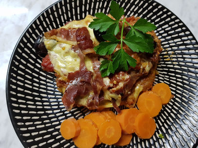 Chicken Schnitzel Bake