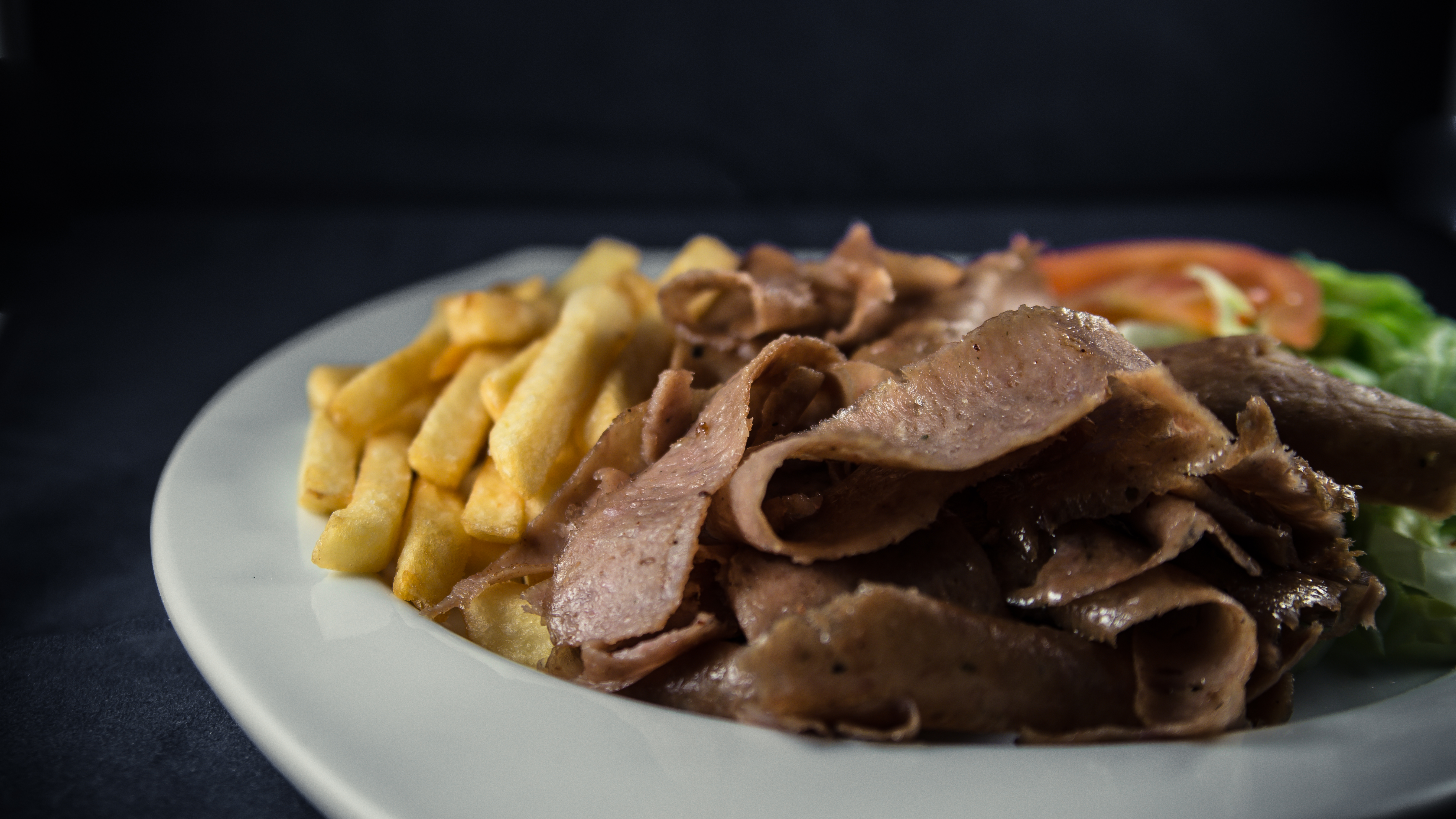 Arranged Food and Objects