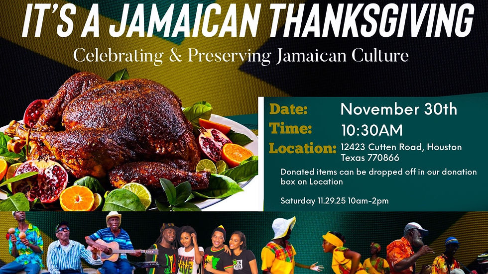 Jamaican Thanksgiving