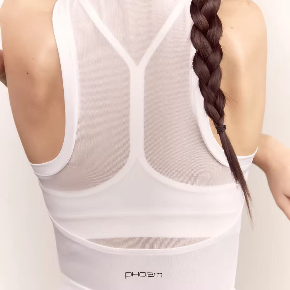 Thumbnail: Phorm Swift Sleeveless 1/4 Zip Polo Top