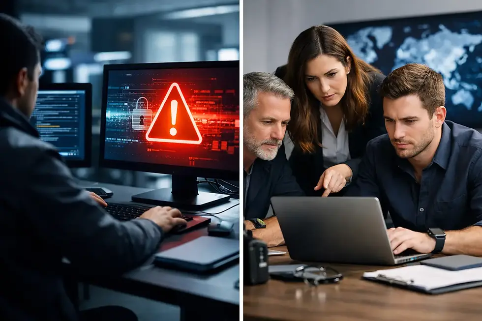 Reacting to cyber attack