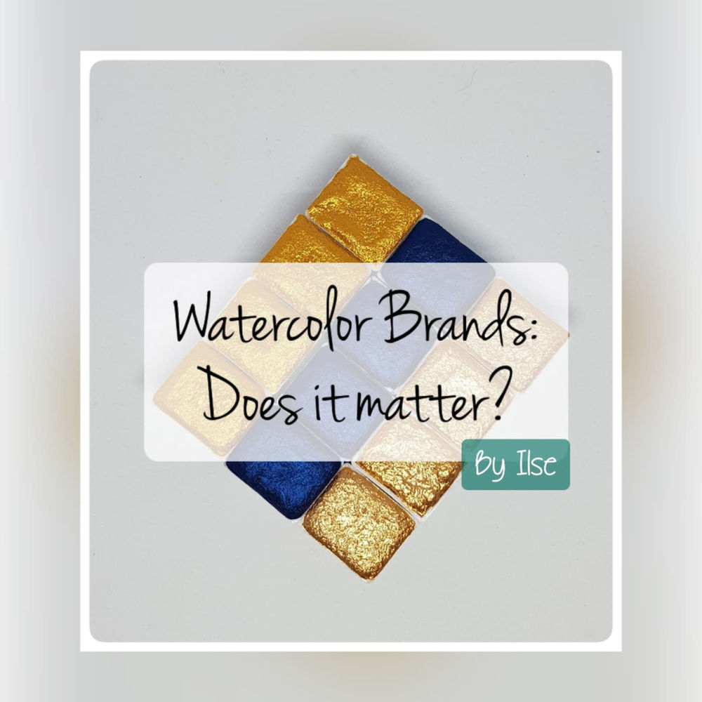 Watercolor brands does it matter?