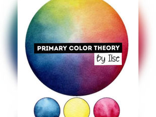 Primary color theory – color mixing with essential watercolors