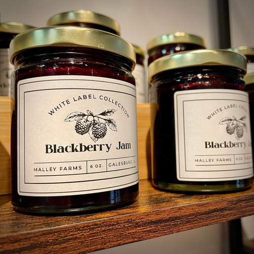 ギター BlackberryJAM Whiteberry Blackberry Jam (White Label Collection, 6 oz.) | Malley Farms