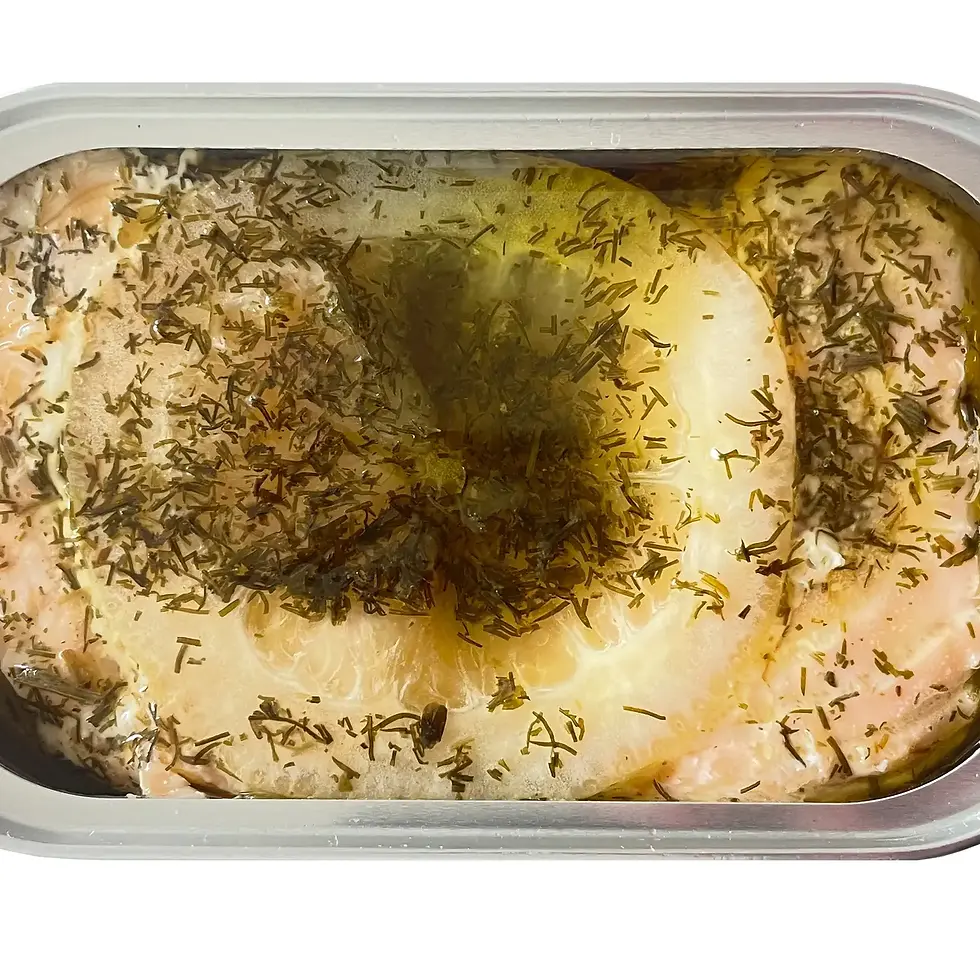 Thumbnail: Smoked Salmon with Lemon, Dill and Extra Virgin Olive Oil (3.2 oz)