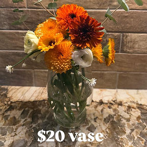 Medium Bouquet + Vase