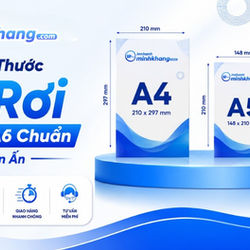 Hướng Dẫn Chọn Kích Thước Tờ Rơi Chuẩn Phù Hợp Cho Từng Mục Đích Quảng Cáo 
