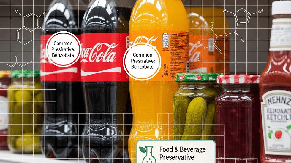 food and beverages in store