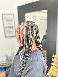 knotless braids