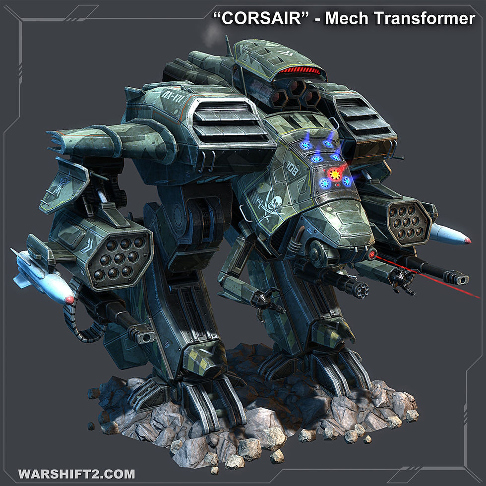 WARSHIFT 2: CORSAIR - Mech Transformer