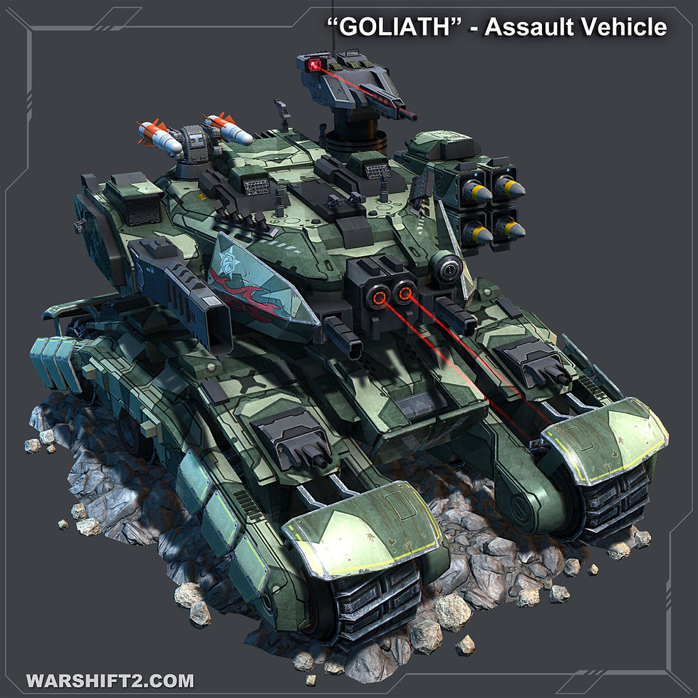 WARSHIFT 2: GOLIATH - Armored Assault Vehicle