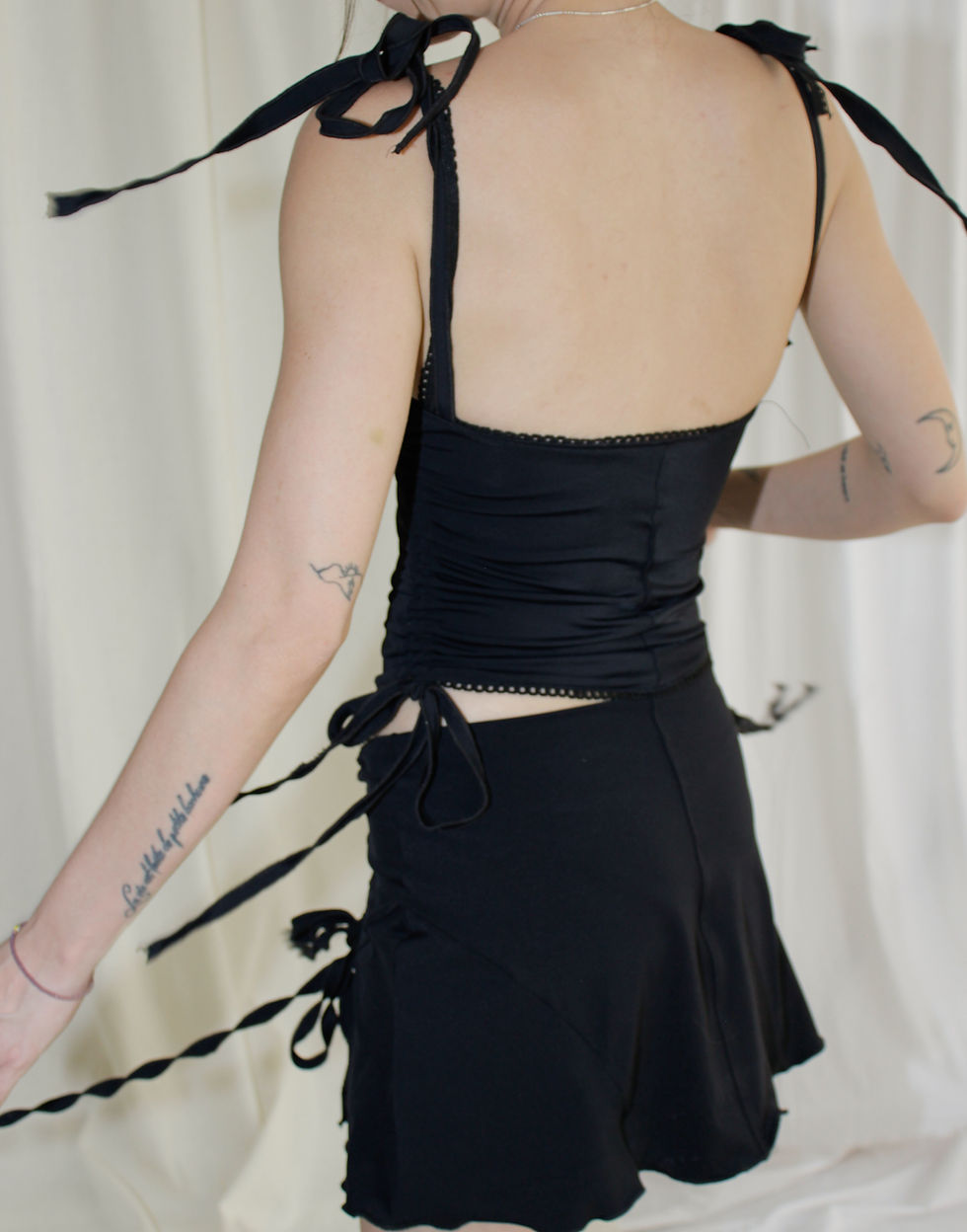 Thumbnail: LA CHERRY SKIRT BLK