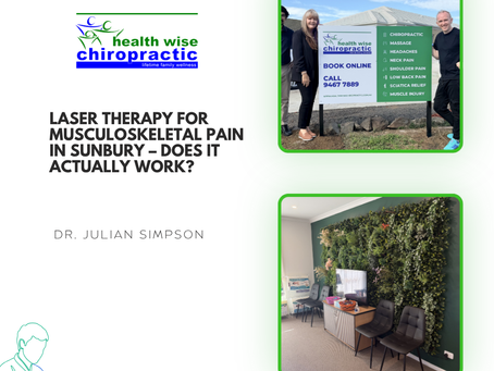 Laser Therapy for Musculoskeletal Pain in Sunbury – Does It Actually Work?