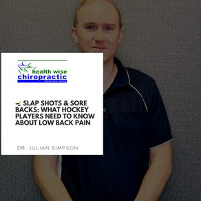 🏒 Slap Shots & Sore Backs: What Hockey Players Need to Know About Low Back Pain