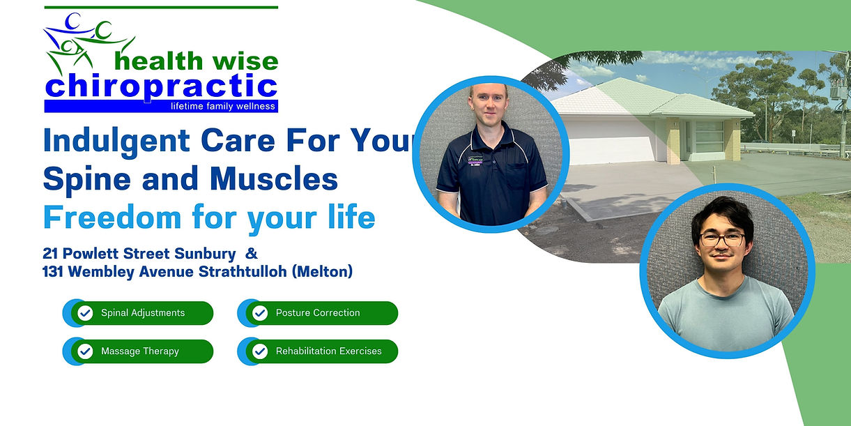 21 Powlett Street Sunbury Chiropractor Dr Daniel and Dr Julian