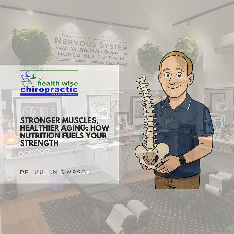 Stronger Muscles, Healthier Aging: How Nutrition Fuels Your Strength