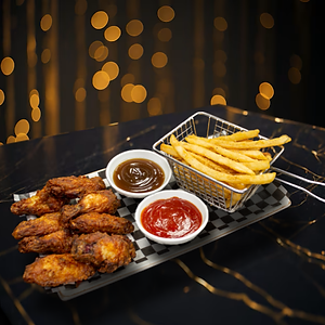 Chicken Wings & Fries