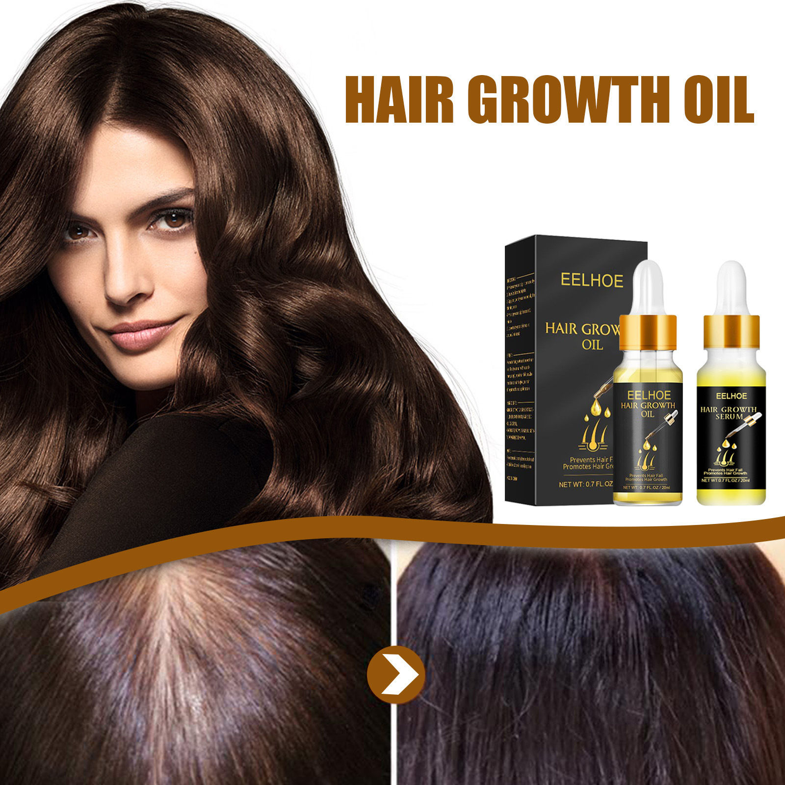 Fast Hair Growth Hair Care Essential Oil Essence Original Authentic Anti-loss Li