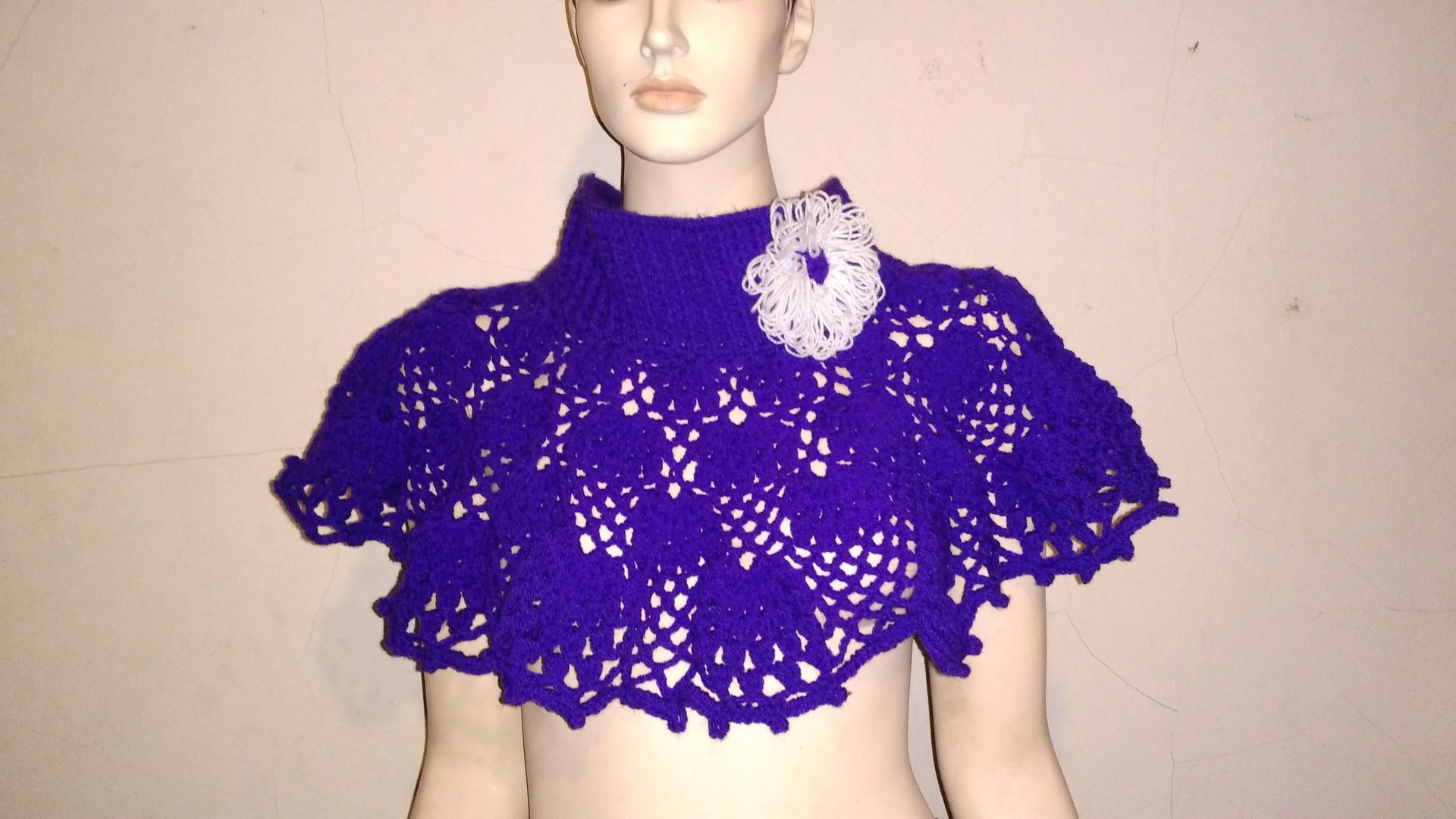 snood fait main crochet