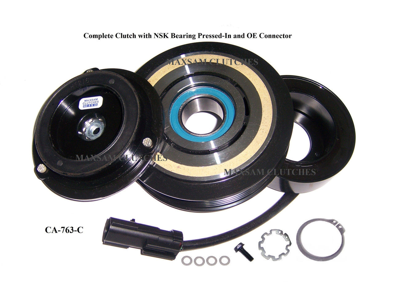 Charger, 2011 - 2013, 5.7, 6.4 L, AC Compressor Complete CLUTCH (Read Details)