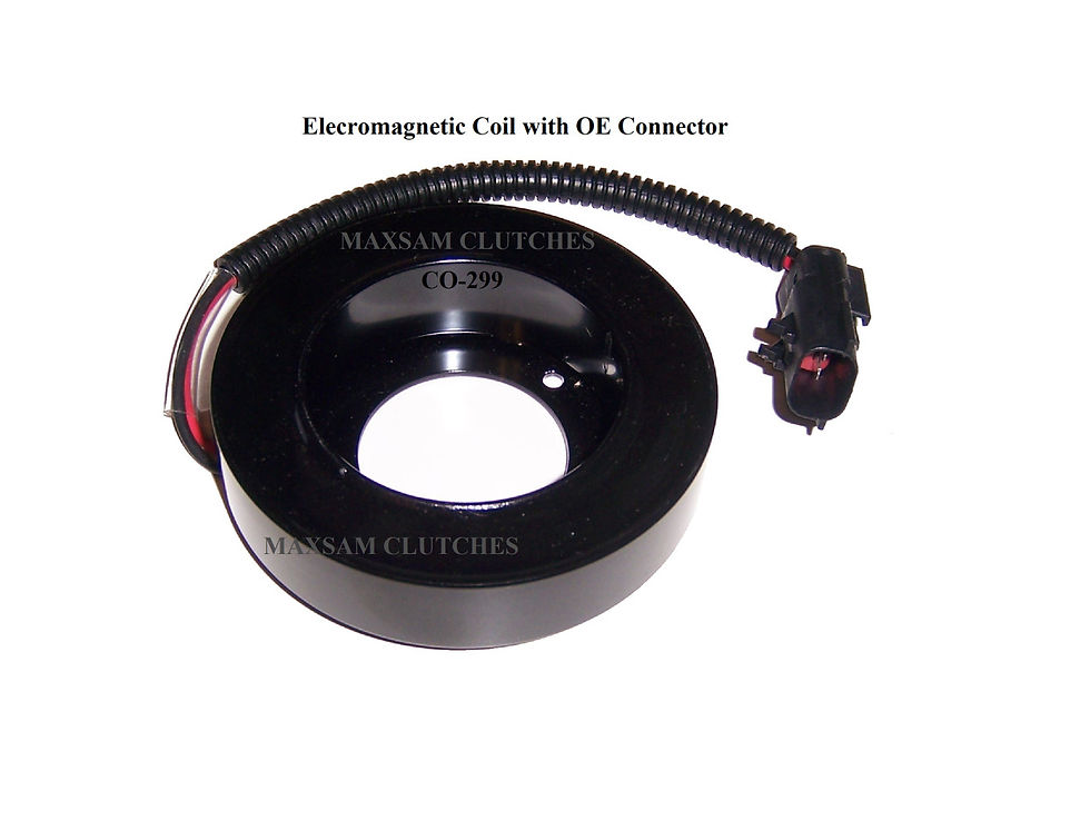 Thumbnail: Dodge Ram 2500, 2002 - 2003, 4.7 L, AC Compressor Complete CLUTCH (Read Details)