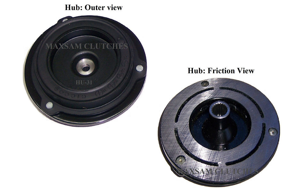 Thumbnail: Chevy Traverse 2009 - 2012 ,3.6 L, AC Compressor Complete CLUTCH (Read Details)