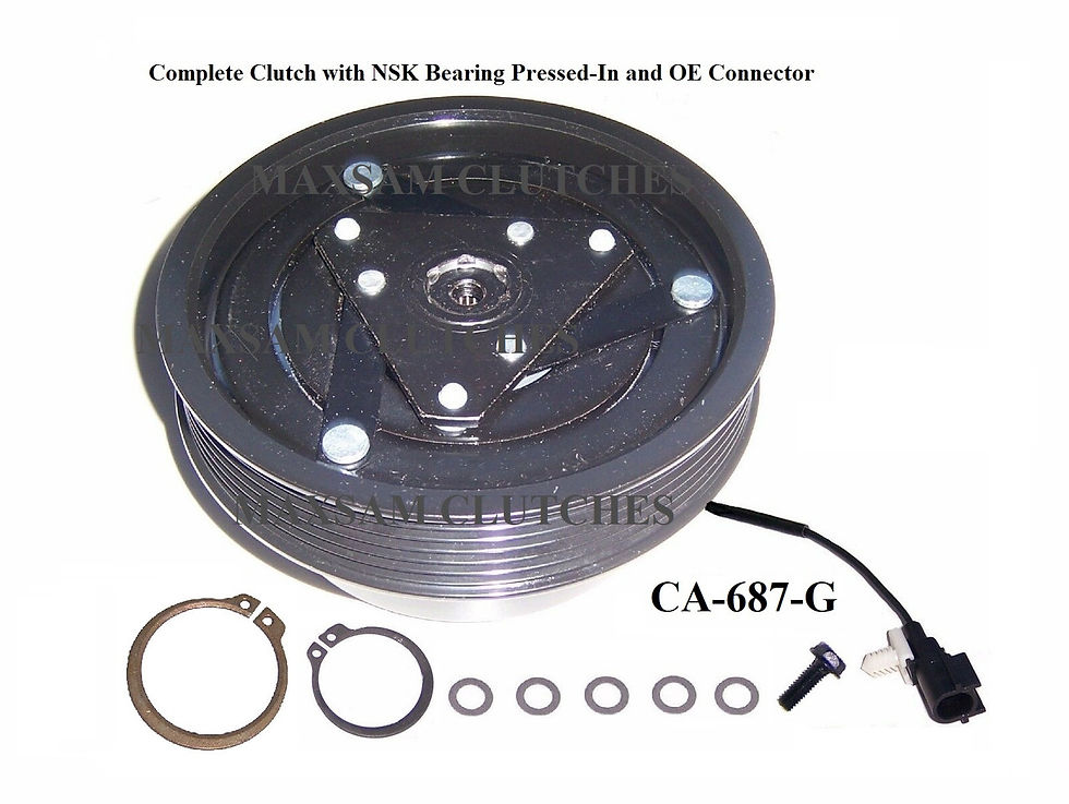 Volvo XC90 2007 - 2014 3.2 Liter AC Compressor COMPLETE CLUTCH (Read Details)