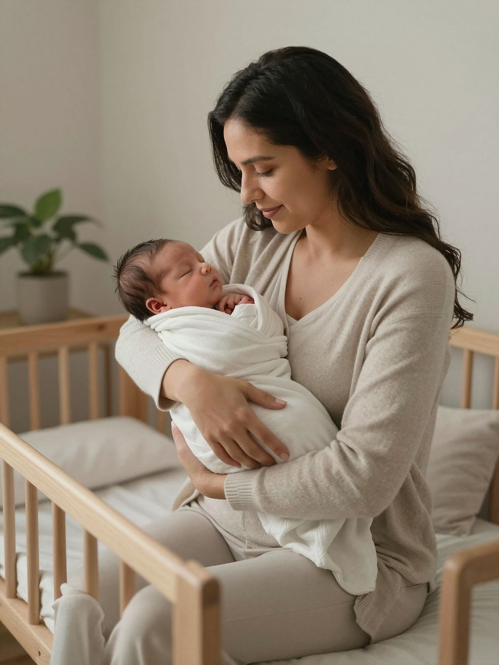 Servicios de entrenamiento del sueño infantil, atención a necesidades especiales, apoyo posparto y entrenamiento para ir al baño, disponibles de forma virtual y presencial en Maryland, DC, Virginia y California.