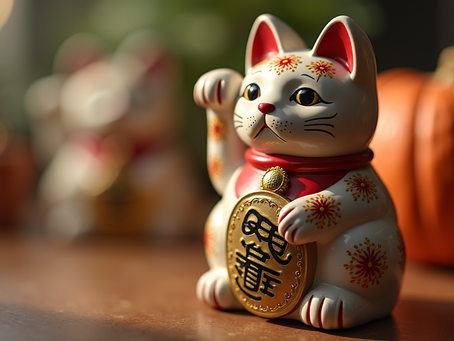 Exploring Luck and Tea with French Lucky Cats