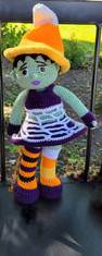 Keena Candy Witch Two Copper Pennies Crochet Dolls.jpeg