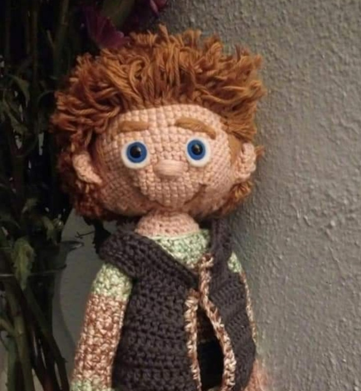 Little boy blue eyes crochet doll by Two Copper Pennies.jpeg