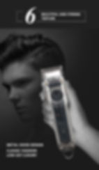 Thumbnail: Kemei Rechargeable Electric Hair Clipper for Men