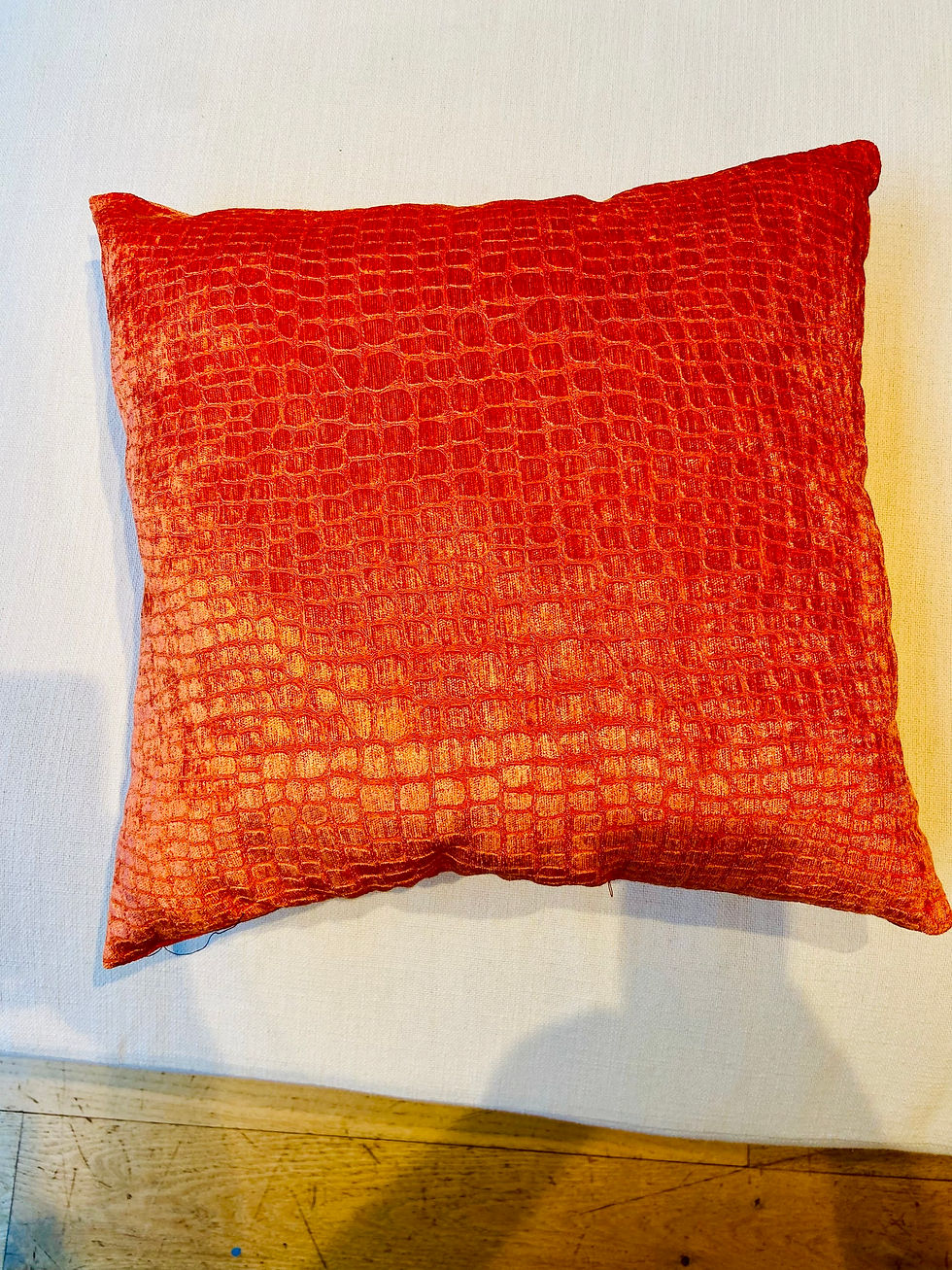 Thumbnail: Anchal Crocodile  Velvet  Pillow