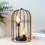 Thumbnail: Metal Bird Cage Battery Operated Lamp Cordless Accent Light