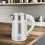 Thumbnail: Lumabella 1L White Portable Electric Kettle With Automatic Shut-Off