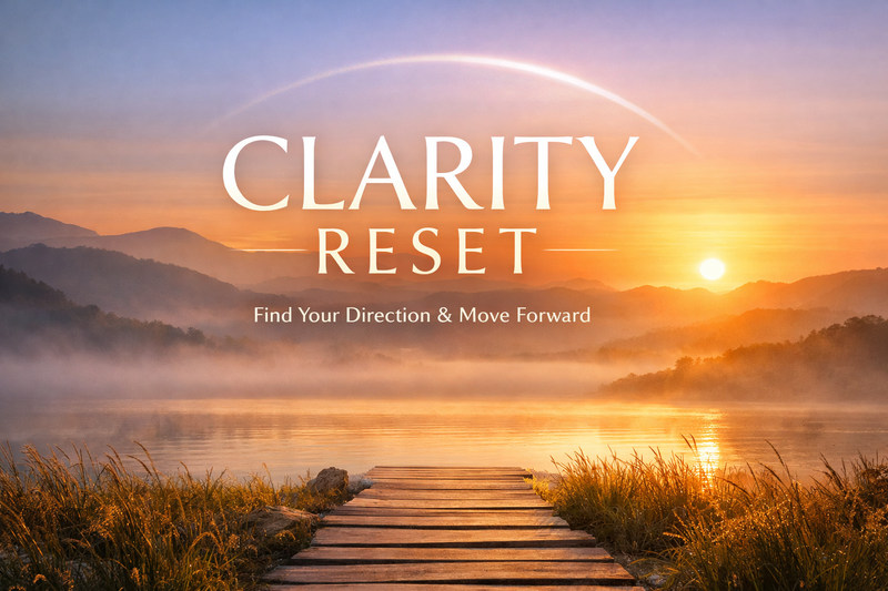 Clarity begins with knowing where you are at the moment.