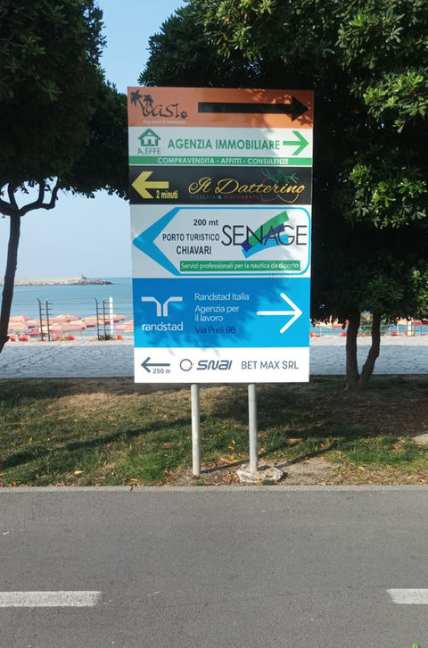 Frecce Pubblicitarie di indicazione