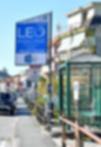 Palina fermata bus dim. 70 x 100 cm.