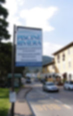 Palina fermata bus dim. 70 x 100 cm.