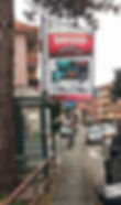 Palina fermata bus dim. 70 x 100 cm.
