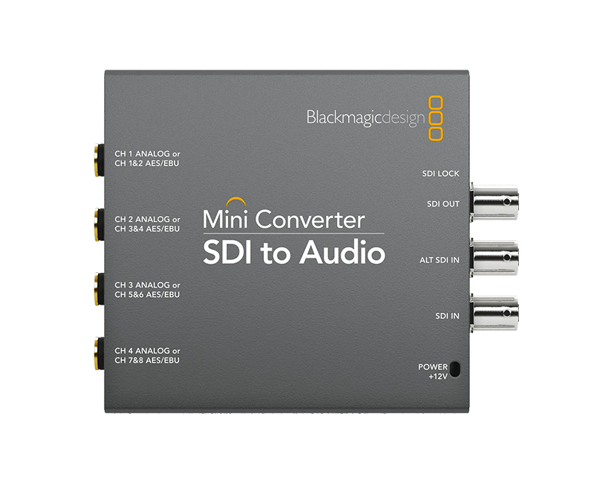 Convertisseur BlackMagic SDI to Audio